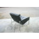 Sessel in schwarzem Leder von Kill International - VINTAGE