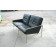 Sofa in schwarzem Leder von Kill International - VINTAGE