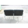 Sofa in schwarzem Leder von Kill International - VINTAGE