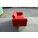 Sofa in rot von Vitra 