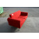 Sofa in rot von Vitra 