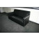 Sofa in schwarzem Leder von Moroso