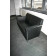 Sofa in schwarzem Leder von Moroso