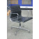 Eleganter Aluchair EA107 von Vitra, Charles Eames Leder